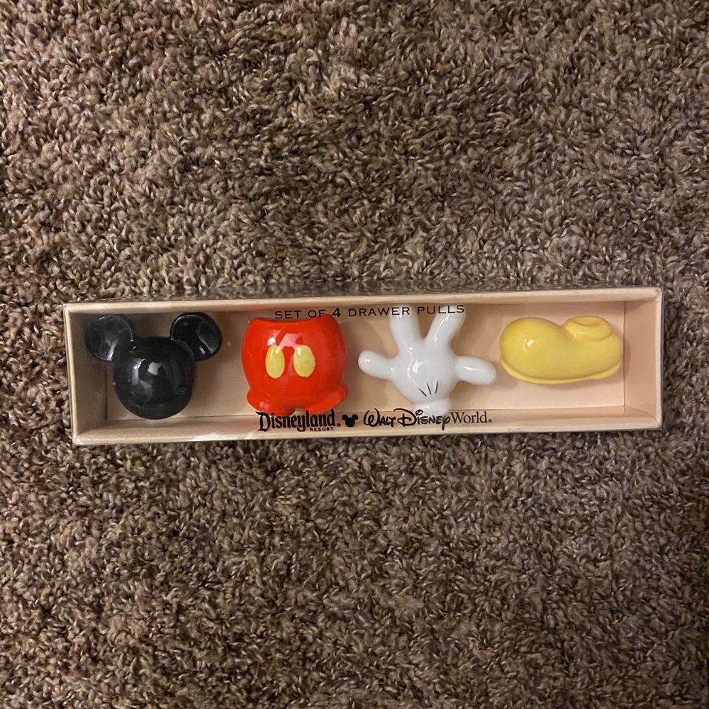 Mickey Mouse knobs
